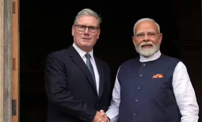 भारत र बेलायतबीच स्वतन्त्र व्यापार सम्झौता, दुवै देशको लागि ऐतिहासिक भएको मोदी र स्टारमरको दावी